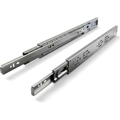 Wolketon Schubladenauszüge 45 mm mit Vollauszug und Soft-Close, 45 kg Schubladenschienen, seitliche Montage, 250 mm, 1 Paar (1/5)