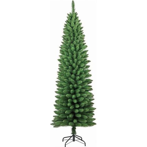 Amicasa Albero di Natale Innevato 120 cm in Composito - Decorazione Natalizia