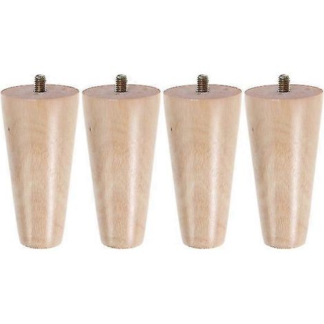 Ensemble de meubles comprenant des pieds de table en bois, des pieds de table basse et des pieds de chaise. (1/5)