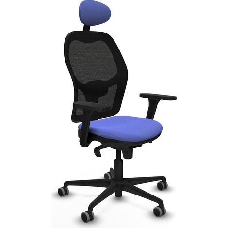 Piqueras y Crespo Jorquera sedia da ufficio nera confortevole (1/3)