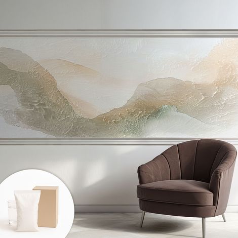 Papier peint avec colle pour décoration moderne de salon chambre à coucher cuisine et bureau Facile Mèches subtiles 250x104 cm (1/5)