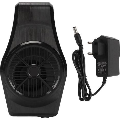 Ventilador para acuario con temporizador - Ventilador de refrigeración, ventilador de control rápido para enfriar el tanque - Enchufe europeo 100-240V