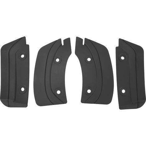 Set mit 6 PVC-Schmutzfängern für Autoräder, kompatibel mit Tesla Model 3 (2018-2023) (1/5)