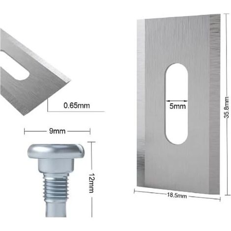 Lot de 30 lames de rechange pour tondeuse robot Husavarna -Lames universelles en titane (1/4)