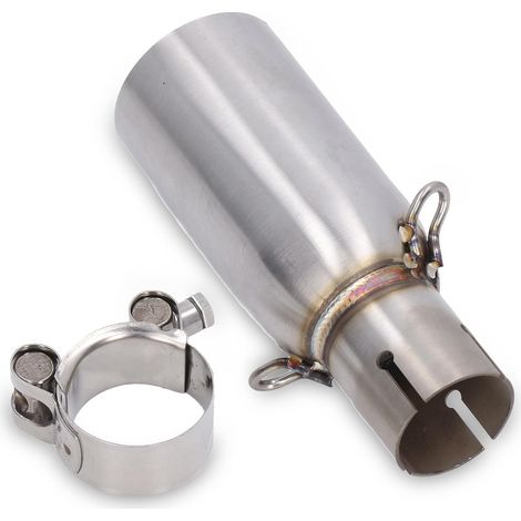Tuyau Central D'échappement de Moto, Tuyau de Liaison Intermédiaire D'échappement en Métal de Moto pour 125 300 MP3 125 250 300 LT 125 (1/5)