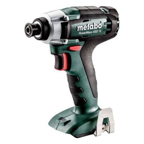 Metabo – Visseuse à chocs sans fil 12V 115Nm – 601114840 – Moteur Brushless – Lampe intégrée – Crochet de ceinture pour travaux intensifs (1/4)