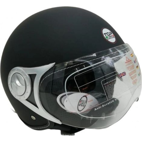CASCO PER MOTO 'SIRIO MATT' nero - tg. XL  - BricoGo (1/3)