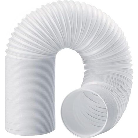 Adattatore per finestra per tubo di scarico del condizionatore, passaggio piatto per tubo di scarico, regolabile per tubo di ventilazione di 13/15 cm di diametro (1/5)