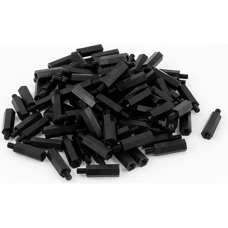 M4 20 + 6 mm Außengewinde Nylon Hex Standoff Spacer Schrauben PCB Säule 100 pièces (78774734e4538ba0