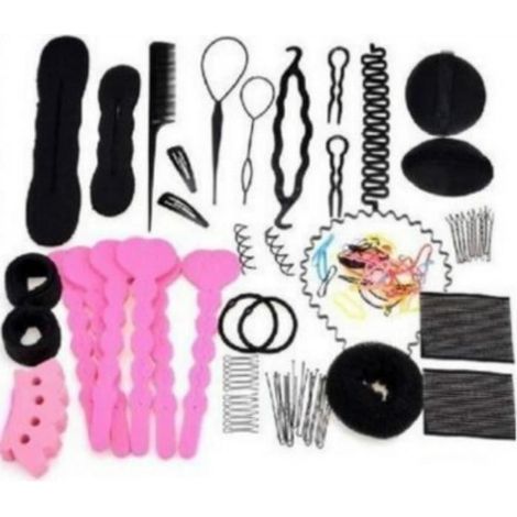 Hair Styling Accessories, Hair Styling Tool Set, Hair Accessories for Women and Girls, Suitable for 20 Pieces (1/3)