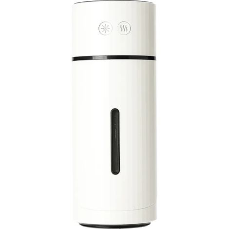Humidificateur d'air (blanc), lumière LED, humidificateur à brume ultrasonique de 260 ml (1/5)