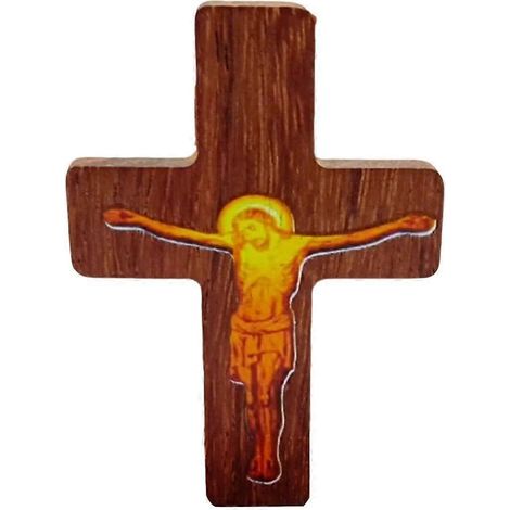 Easter Wooden Cross Ornament Religious Wall Decor For Home (1/5)