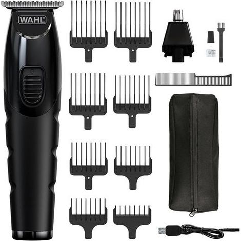 Tondeuse Multifonction - WAHL - All-In-One - Noir - Kit complet - USB