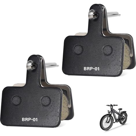 2 Paires Plaquette de Frein Compatibles avec B01S B03S B05S MT200, Plaquette de Frein Trottinette Electrique, Plaquettes de Vélo à Disque VTT, Freinage Silencieux (1/5)