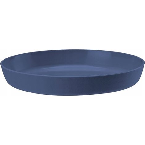 Sottovaso in plastica per vaso di azalea, 14 cm, blu navy (1/4)