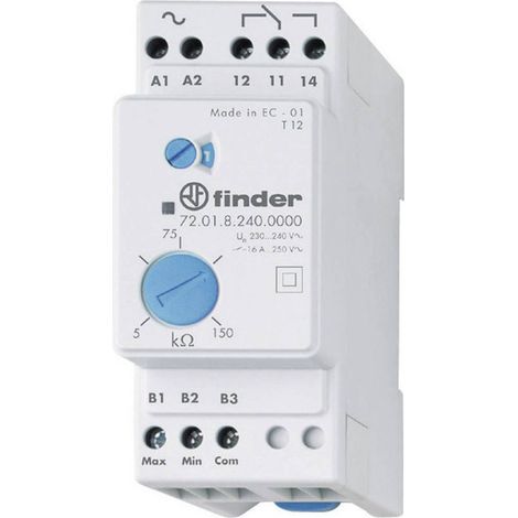 Finder Relè di monitoraggio 230 V/AC 1 scambio 1 pz. 72.01.8.240.0000 Monitoraggio del livello