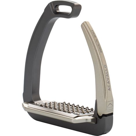 ACAVALLO Staffe Rel-X 180 TITANIUM rotazione 180° braccetto (1/3)