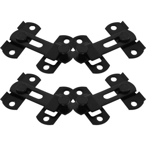 de s curit coulissants pour portes de grange lot de 4 en (1/5)