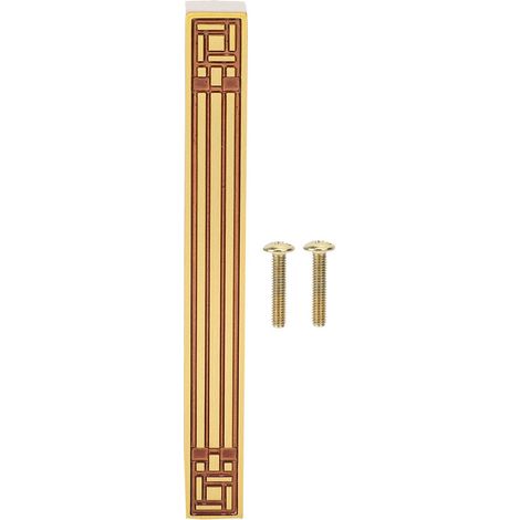 Poignée De Meuble - 138 mm - Laiton Ancien - Pour Tiroirs Armoires Et Meubles TV - Lot De 2 (1/5)