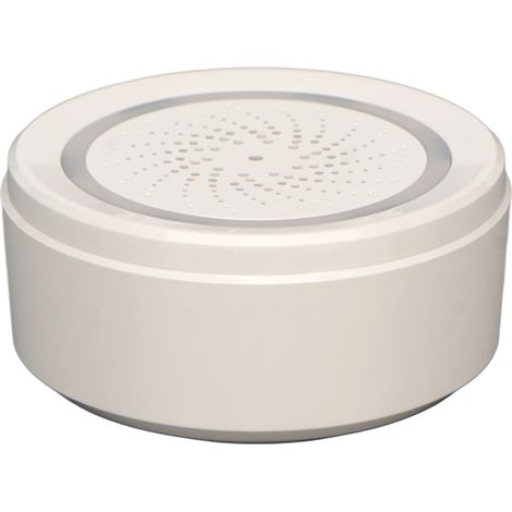 Alarme antivol intelligente avec sirène, contrôle via application WiFi et alarme lumineuse (105 dB) pour la sécurité de votre domicile. Contrôle sans fil via application WiFi. (1/5)