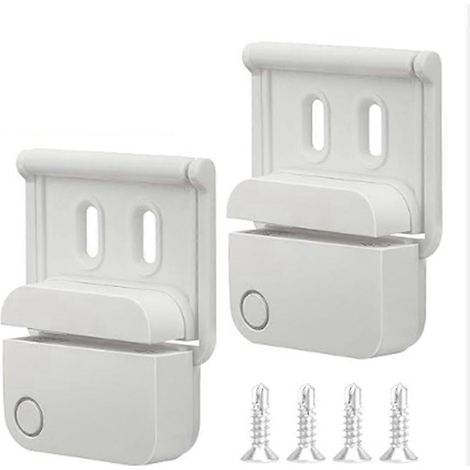Lot de 2 supports de porte de garage pour capteurs de contact Ring Alarm de 2e génération (capteur non inclus), accessoire de sécurité pour porte de garage (1/5)