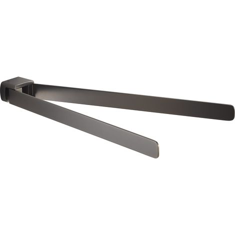 Portasalviette A Snodo Gun Metal Fissaggio A Viti  Palazzo