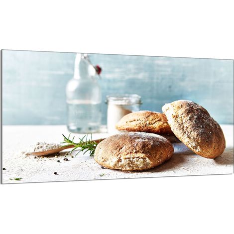 Plaque de protection en verre pour four 90x52 Pain (1/5)