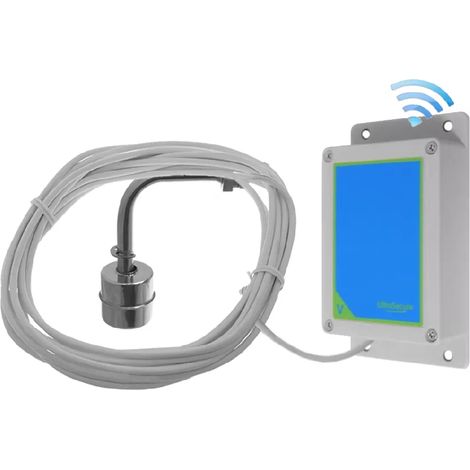 Ultra Secure – Détecteur d'inondation sans fil 800 mètres – Émetteur étanche IP65 – Autonome sur pile lithium – Capteur inox pour usage extérieur (1/5)