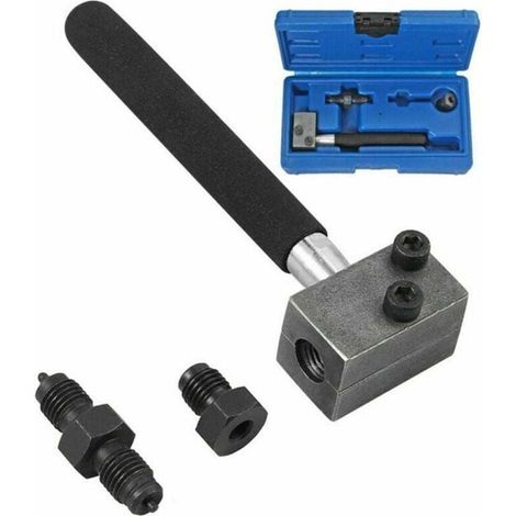 Strumento per svasatura tubi freno doppi da 4,75 mm per alesatore tubi per autoveicoli (1/4)