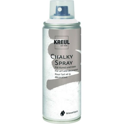 Kreul Chalky Spray snow white 200 ml Künstlerfarben