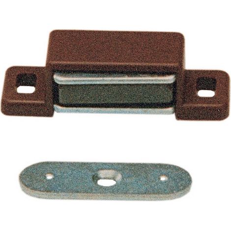 chiusura magnetica calamita marrone magnete a scatto per pensili e mobili (1/2)