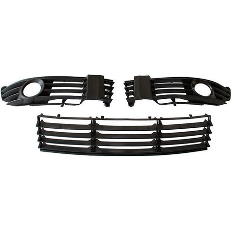 Griglia anteriore per VW Passat B5 FL 00-05 con fari alogeni, set L+R+centrale (1/2)
