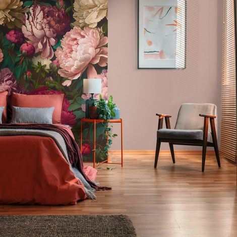 A.S. Creation Livingwalls Fototapete The Wall III 398621 Eine Rolle Ein Motiv 159 x 280 cm Pink Rot (1/4)