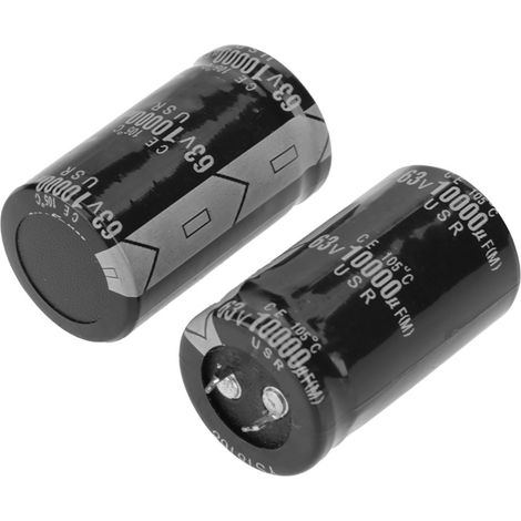 4 Stück 30 x 50 mm Audio-Elektrolytkondensatoren 10000 µF 63 V Elektronische Bauteile für Verstärker (1/5)