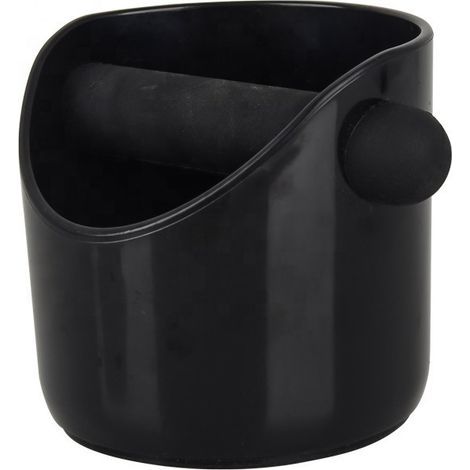 Knock Box, Coffee Grounds Tray, Coffee Grounds Box, Coffee Box, Coffee Grounds Tray for Coffee Grounds Collector, Coffee Grounds Box with Removable Metal Strip, Barista Accessories for Mac (1/5)