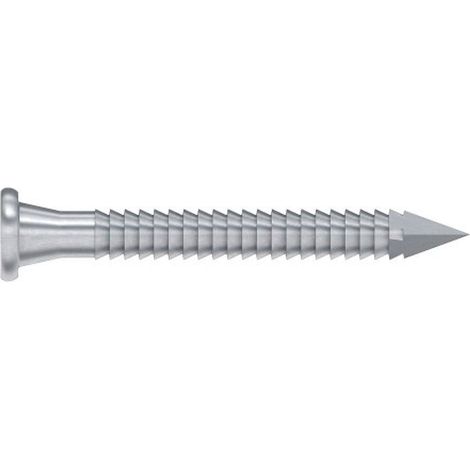 Simpson Strong Tie – Pointe annelée électrozinguée 4x40mm – Boite de 1500 – Pour fixation bois dur – Vissage rapide en série – Résistance à la corrosion