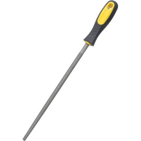 Lime Ronde de 10 Pouces avec poignée Ergonomique en métal Outils de Lime grossière Outils de Lime à Main en Acier à Haute teneur en Carbone pour Le Travail du Bois(3) (1/5)