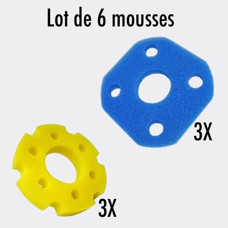Mousses De Remplacement Filtre Bassin Sous Pression 11W (1/4)