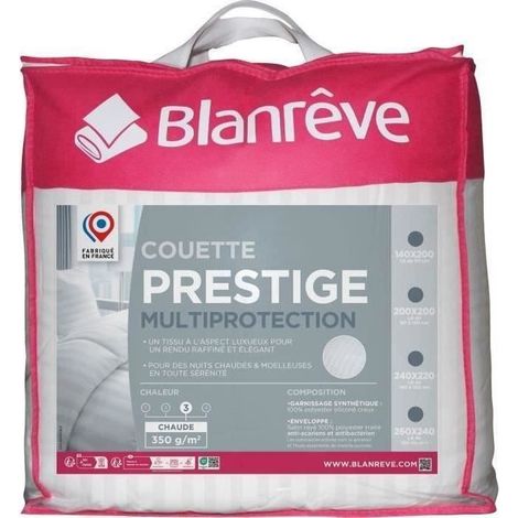 Blanreve Prestige Multiprotection Duvet Blanc 220 x 240 cm (1/3)