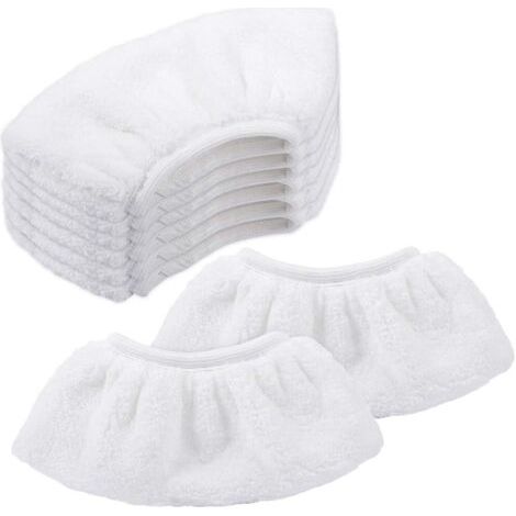 Pair 8 PCS Mikrofasertücher für Kärcher, Handdüsentücher Zubehör für Dampfreiniger SC 1, 2, 3, 4, 5 (1/5)