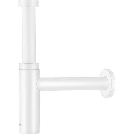 Sifone design bianco opaco