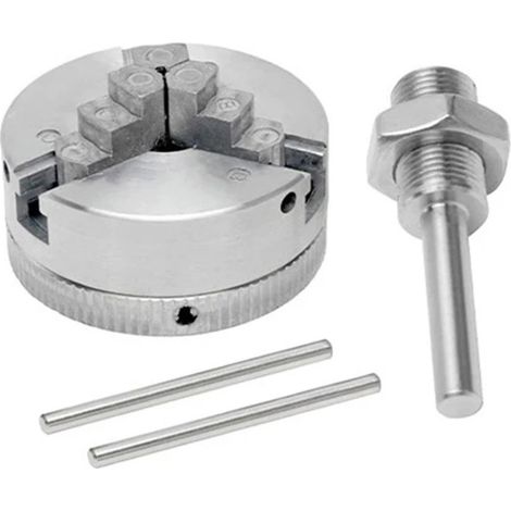 mandrin de tour en alliage de Zinc, accessoire de serrage à centrage automatique pour perceuse à percussion électrique (1/5)