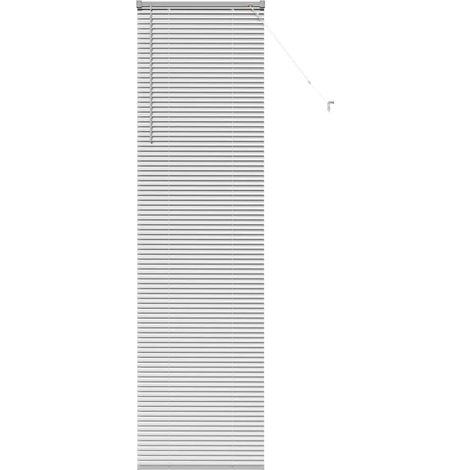 Maison Exclusive - Tendaggi a veneziana Argento 220 x 60 cm Alluminio