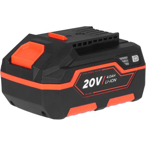 DNIPRO-M Batería 20V 4.0Ah Li-Ion, 72Wh, Indicador LED de Carga, Compatible DM20 300+ Herramientas, Protección Multinivel – BP-240