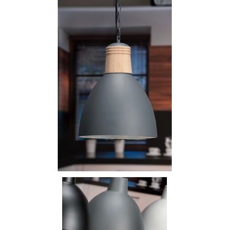 Lampadario da soffitto parabola in metallo Aruba 30 x 39 cm Vari Colori (1/2)