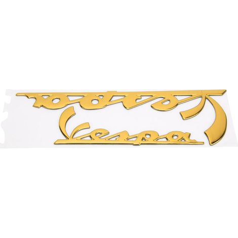 Vespa GTS 300 LX 125 150 IE Sprint Primavera Super Yellow Emblem Aufkleber (1/5)