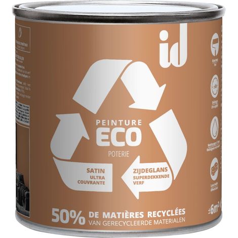 PEINTURE ECO RESPECTUEUSE  SATIN POTERIE 500ML - ID Paris (1/2)