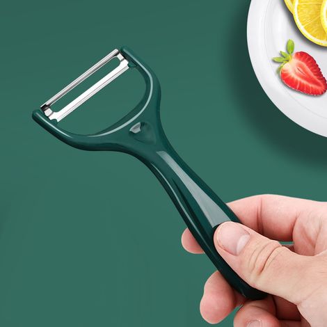 Éplucheur, grattoir, éplucheur de pommes de terre multifonctionnel en acier inoxydable pour la cuisine et la maison, couteau à fruits, éplucheur de melon (1/5)