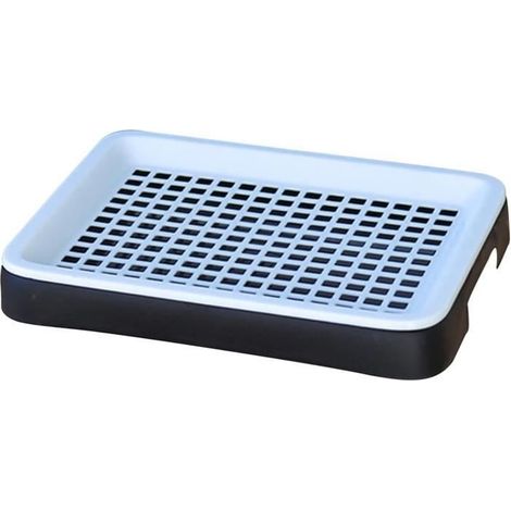 Bac à litière pour Lapin, bac à Pipi Portable, bac à litière pour Cochon d'Inde, Hamster,cochons d'Inde,Oiseaux,Fournitures Animaux (1/4)