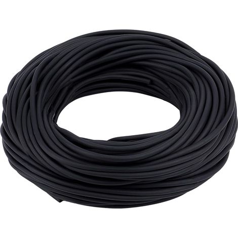 Passepoil Passepoilé en PVC de 30 m Passepoil en Plastique Noir de 3mm pour Canapé Chaise Chemin de Table Décoration de Matelas et de Rideaux (1/5)